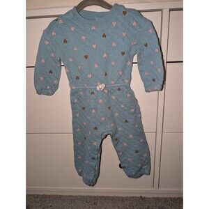 Carter's Baby Girl Quilted Jumpsuit size 18m